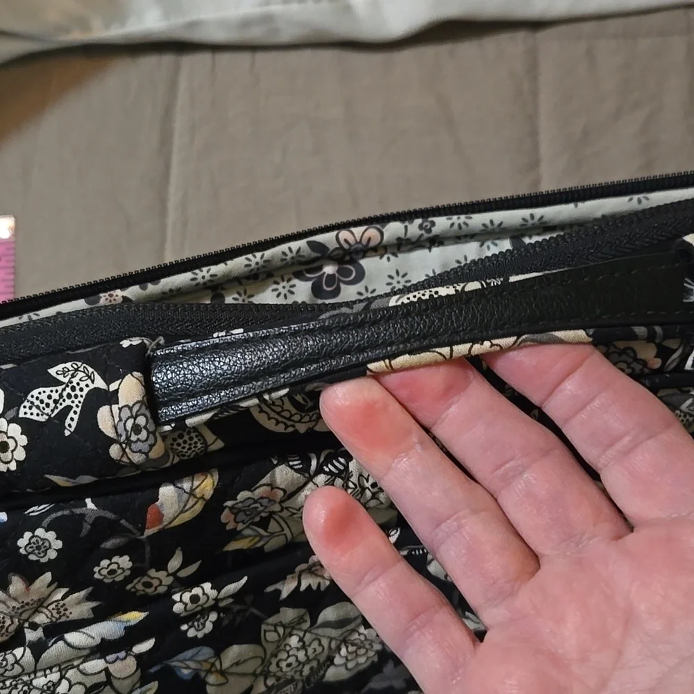 Vera Bradley Quilted Holland Gardens Laptop Briefcase